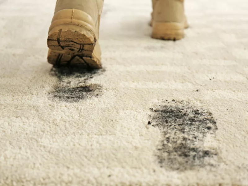 springtime carpet stains