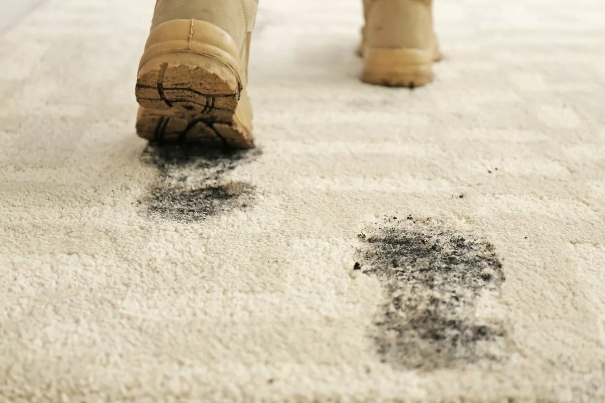 springtime carpet stains